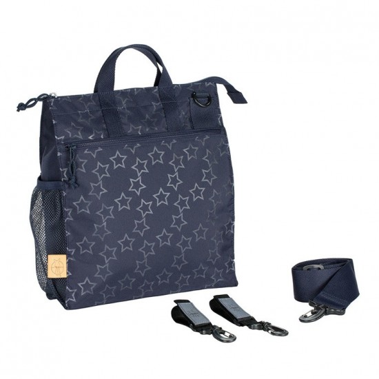 Lassig Casual Label Torba do Wózka Reflective Star navy