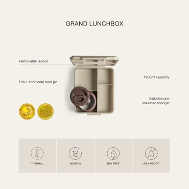 Grand Lunch Box z Termosem - Samochody Citron - 2