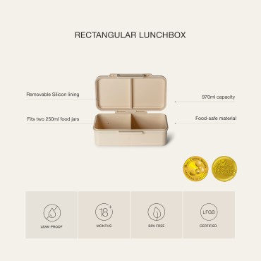 Lunch Box Prostokątny - Samochody Citron - 1