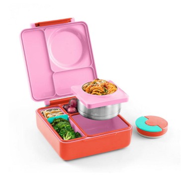 Omiebox lunch box z termosem Pink Berry Omie - 1