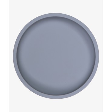Silikonowy okrągły talerzyk - Niebieski Tryco - 4