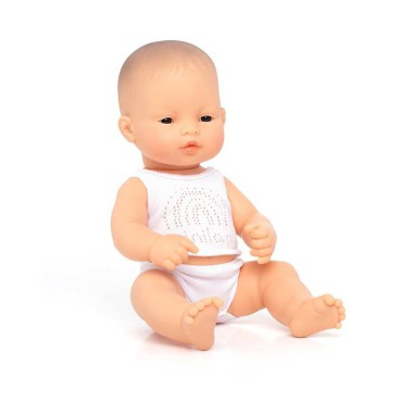 BOX Lalka dziewczynka Azjatka 32 cm Miniland Baby - 1