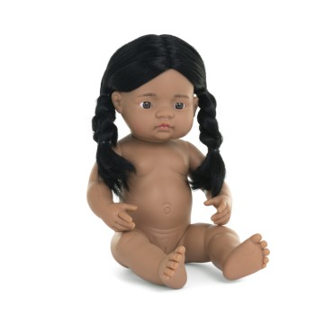 Lalka dziewczynka Rdzenna Amerykanka 38cm Miniland Doll - 1