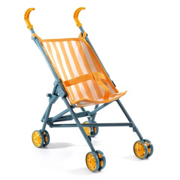 Wózek spacerowy Żółty Kolekcja Pomea Djeco - 2