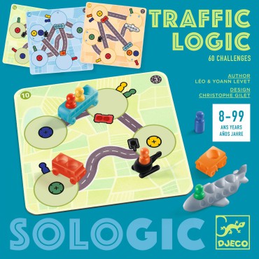 Gra logiczna Traffic Logic Djeco - 1