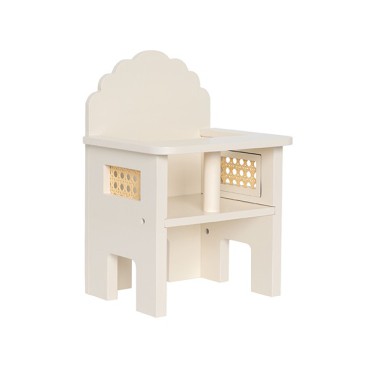 Drewniane krzesełko do karmienia dla lalek Jabadabado - 2