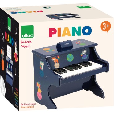 Pianino drewniane Rainbow Vilac - 3