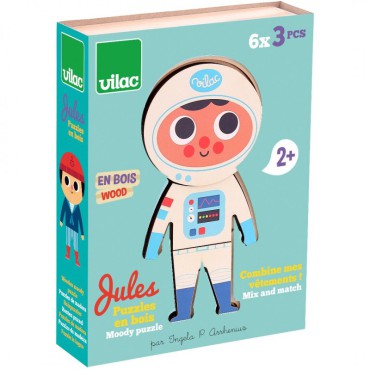 Puzzle ubieranka Jules Vilac - 3