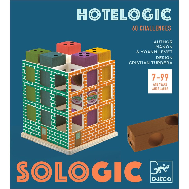 Gra logiczna SoLogic Hotelogic Djeco - 1