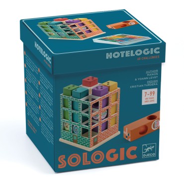 Gra logiczna SoLogic Hotelogic Djeco - 4