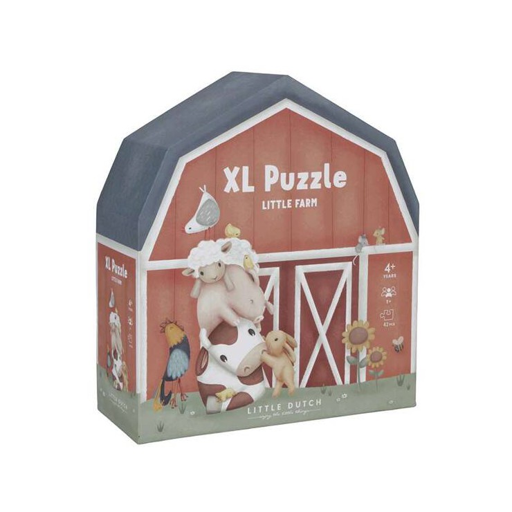 Puzzle XXL Little Farm FSC Little Dutch - 4
