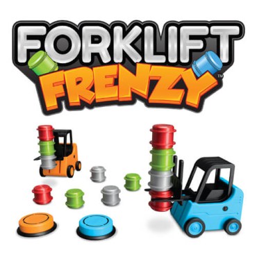 Wyścig Wózków Widłowych Gra. Forklift Frenzy. Fat Brain Toys - 6