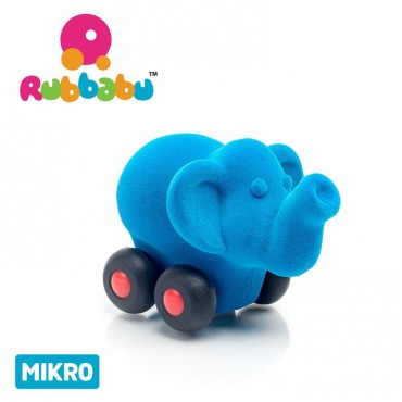 Słoń pojazd sensoryczny niebieski mikro Rubbabu