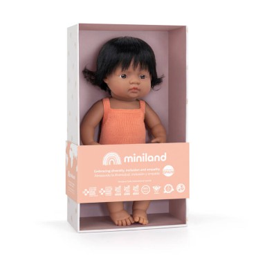 Lalka dziewczynka Hiszpanka Colourful Edition 38cm Miniland Doll - 9