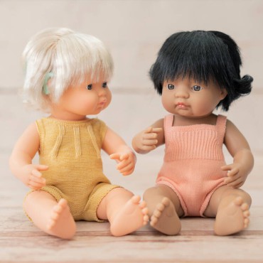 Lalka dziewczynka Hiszpanka Colourful Edition 38cm Miniland Doll - 10