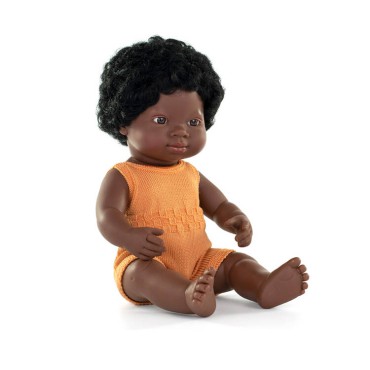 Lalka chłopiec Afrykańczyk Colourful Edition 38cm Miniland Doll - 5