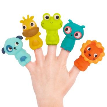 Finger Puppet Pets – pacynki na palce – zestaw 10 sztuk B.Toys - 4
