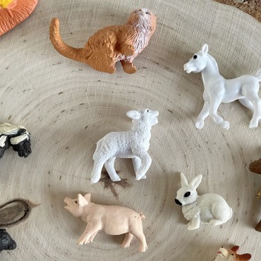 Małe zwierzątka na wsi - zestaw figurek w tubie Safari Ltd - 7