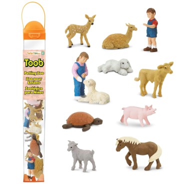 Małe zwierzątka z mini zoo - zestaw figurek w tubie Safari Ltd.