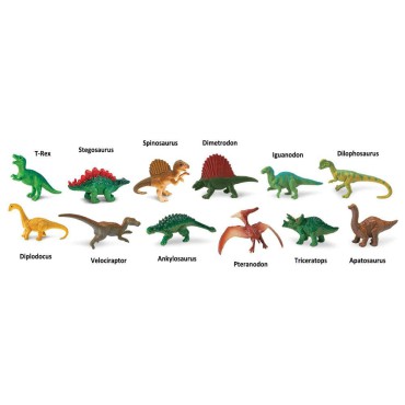 Dinozaury - zestaw figurek w tubie Safari Ltd. - 4