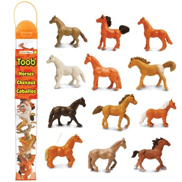 Konie - zestaw figurek w tubie Safari Ltd.
