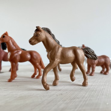 Konie - zestaw figurek w tubie Safari Ltd. - 3