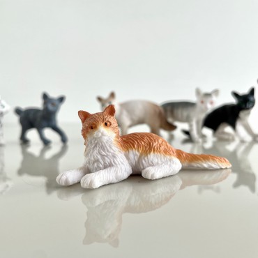 Koty domowe - zestaw figurek w tubie Safari Ltd. - 8