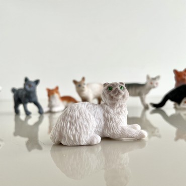 Koty domowe - zestaw figurek w tubie Safari Ltd. - 10