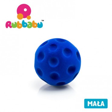 Piłka golfowa sensoryczna niebieska mała Rubbabu