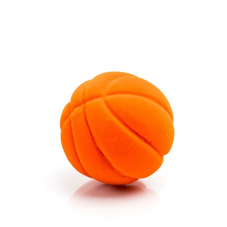 Piłka koszykówka sensoryczna pomarańczowa mała Rubbabu