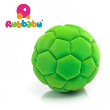 Piłka futbolowa sensoryczna zielona Rubbabu
