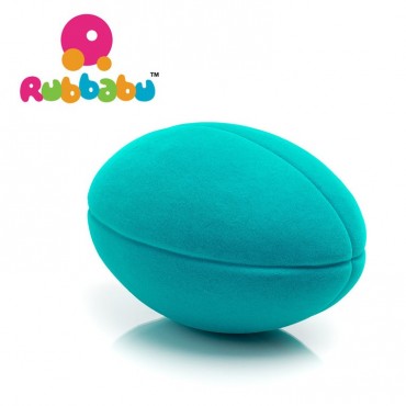 Piłka rugby sensoryczna turkusowa Rubbabu