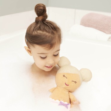 Bath Doll babi-Lulla Baby – lalka przytulanka do kąpieli – blondynka - 1