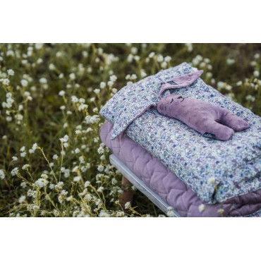 Otulacz Bamboo Muślin Lavender Dream 115x140cm La Millou - 5