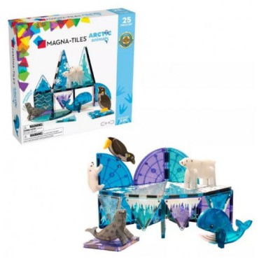 Klocki Magnetyczne Arctic Animals 25 el. MAGNA-TILES - 2