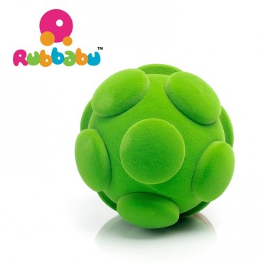 Piłka guziki sensoryczna zielona Rubbabu