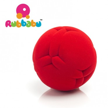 Piłka wycinanki sensoryczna czerwona Rubbabu