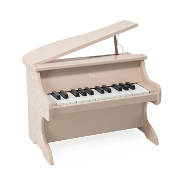 Drewniane pianino różowe Label Label - 5