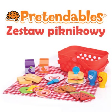 Zestaw Piknikowy w Koszyku. Pretendables Fat Brain Toys - 6