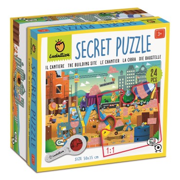 Secret puzzle - Puzzle z tajemnicą – Plac budowy Ludattica - 2