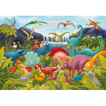 Giant Puzzle – puzzle olbrzymie – Dinozaury Ludattica - 2