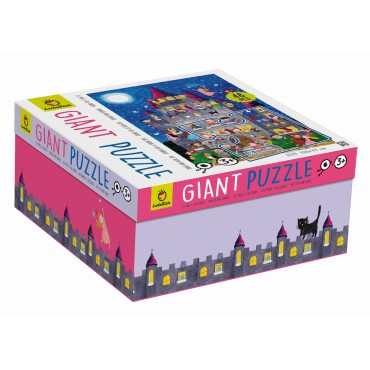 Giant Puzzle – puzzle olbrzymie – Zamek z wróżkami i orkami Ludattica - 3