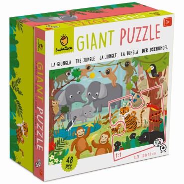 Giant Puzzle – puzzle olbrzymie – Dżungla Ludattica - 1