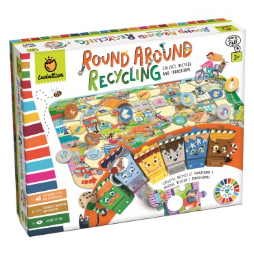 Round Around Recycling – Gra planszowa Agenda 2030 ”W cyklu recyklingu” Ludattica - 2