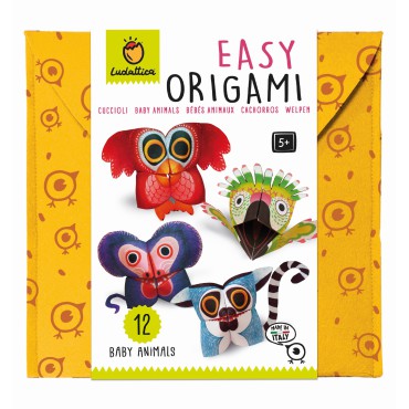 Easy Origami – Zestaw kreatywny – Dzieci zwierząt Ludattica - 2
