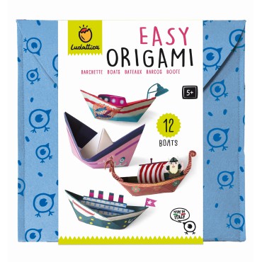Easy Origami – Zestaw kreatywny – Statki i łódki Ludattica - 2