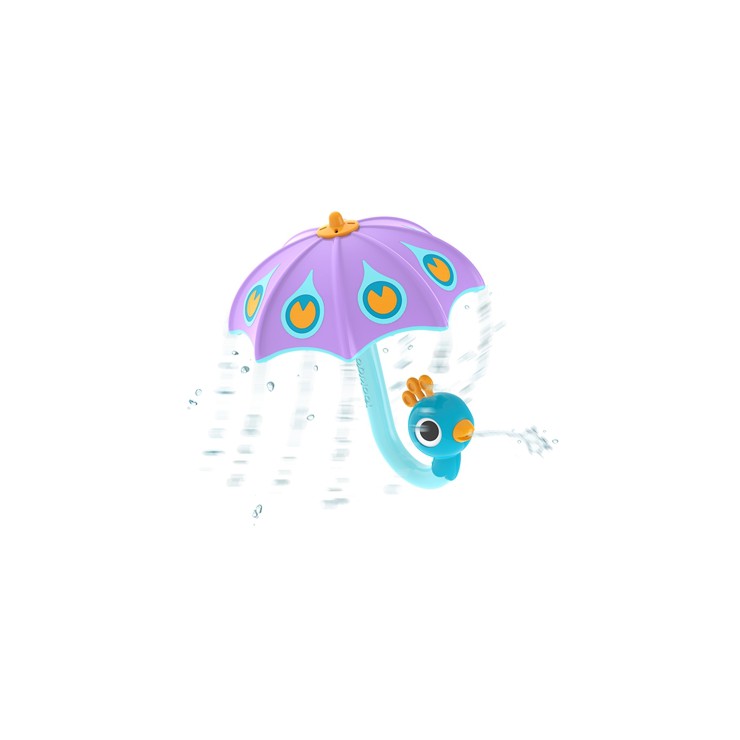 Zabawka do Kąpieli Deszczowa Parasolka Paw Purple Yookidoo - 1