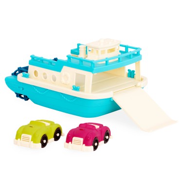 Happy Cruisers – Ferry Boat – Prom z autkami B.Toys - 1