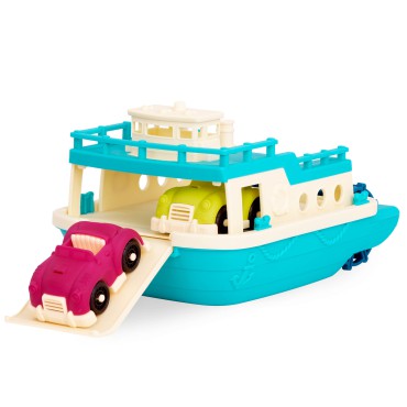 Happy Cruisers – Ferry Boat – Prom z autkami B.Toys - 3