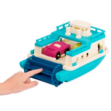 Happy Cruisers – Ferry Boat – Prom z autkami B.Toys - 5